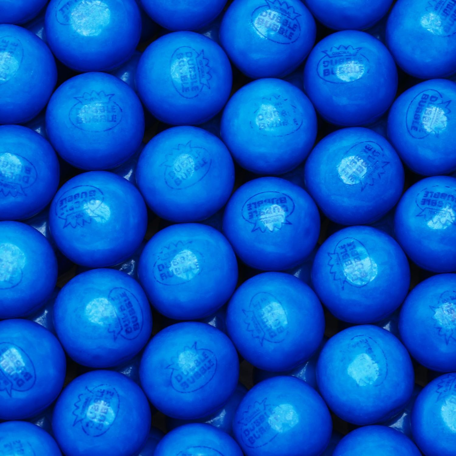 Gumballs for Gumball Machine - 1 Inch Large Gumballs - Blueberry Flavored Bubble Gum Blue Gumballs - Kids Chewing Gum - Bulk Gum Balls 1.7 Lb