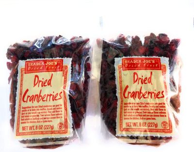 Trader Joe&#39;s Dried Cranberries, 8 oz (pack of 2)