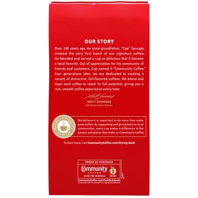 Community Coffee Coffee and Chicory Blend 16 Ounce, Medium Dark Roast Ground Coffee, Vacuum Sealed16 Ounce Bag (Pack of 1)
