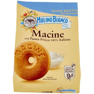 Mulino Bianco: Macine Shortbread cookies Cream - 28.21 Oz (800g) [ Italian Import ]