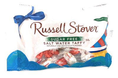 Russell Stover Sugar Free Salt Water Taffy, 10 Ounce