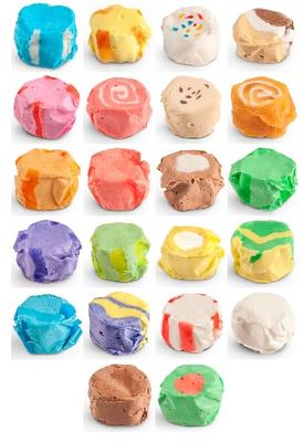 Taffy Shop Favorites Mix Salt Water Candy, Assorted Bulk Flavors of Saltwater Taffy, Unique Themed Bag of Gourmet Salt Water Candy, Wedding Candy- Personal (7oz)
