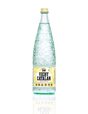 Vichy Catalan - Sparkling Mineral Water - 33.8 oz (1 Liter) (6 Glass Bottles)