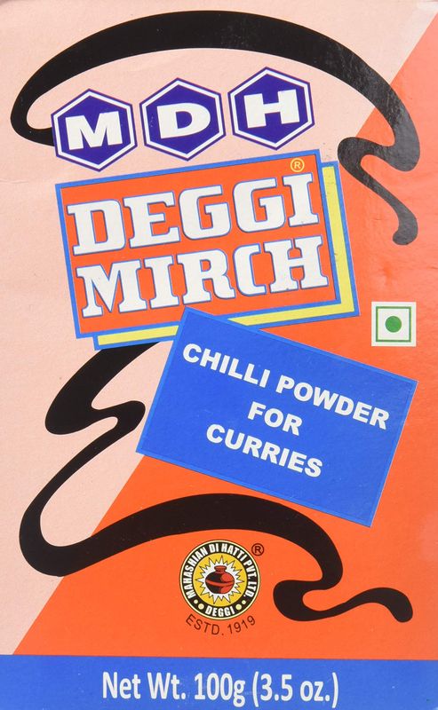 MDH Deggi Mirch (Bright Red Chilli Powder) 100gram