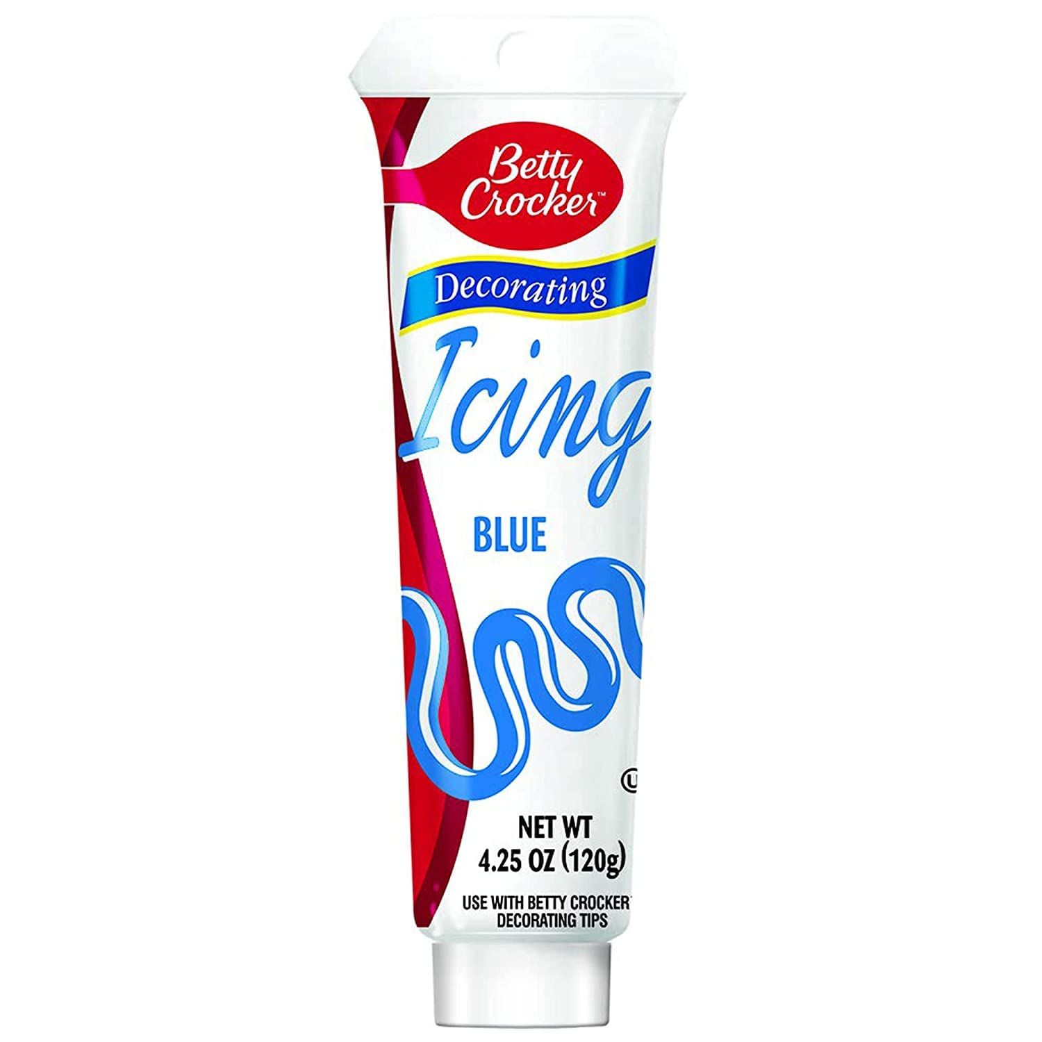 Betty Crocker Decorating Icing Aqua Blue, 4.25-ounces (Pack of6)