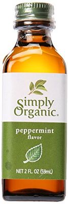 Simply Organic, Peppermint Flavor, 2 Fl Oz