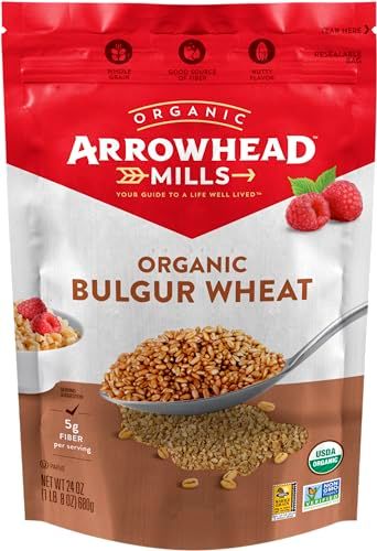 Arrowhead Mills Organic Bulgur Wheat, 24 oz Bag
