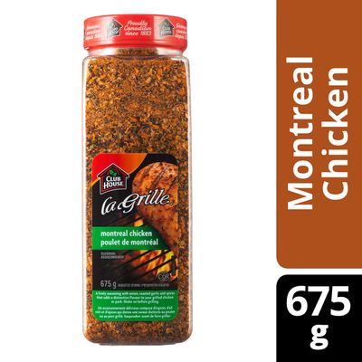 Club House La Grille Montreal Chicken Seasoning, 675 Gram