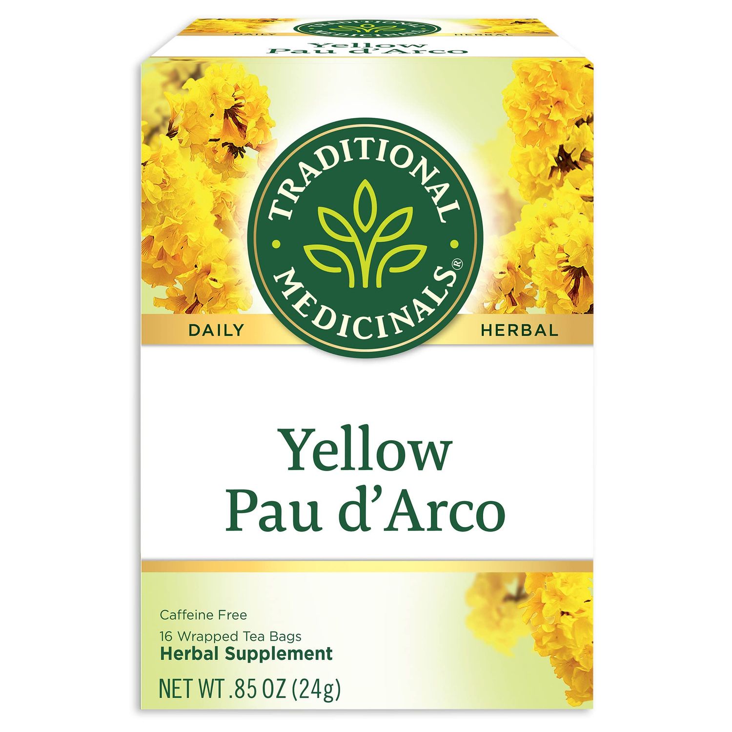 Traditional Medicinals Pau d&#39;Arco Herbal Tea, 16 ct