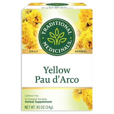 Traditional Medicinals Pau d&#39;Arco Herbal Tea, 16 ct