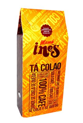 Cafe Mama Ines Traditional Dominican Ground Coffee Bag 12 Oz