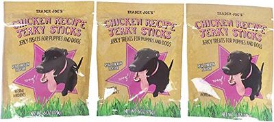Trader Joe&#39;s Chicken Recipe Jerky Sticks 6 Oz (Pack of 3)