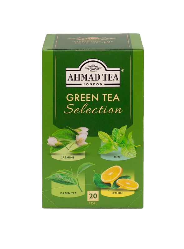 Ahmad Tea Green Tea Selection, 20-Count (Pack of 6)