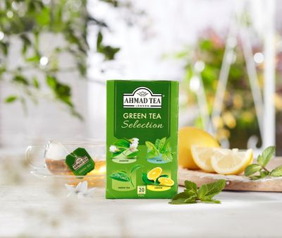 Ahmad Tea Green Tea Selection, 20-Count (Pack of 6)