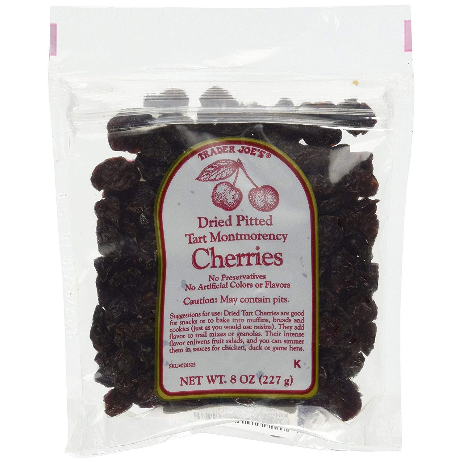 Trader Joe&#39;s Dried Pitted Tart Montmorency Cherries