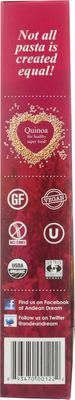 Andean Dream Fusilli Quinoa Pasta Gluten Free (6x8 Oz)6