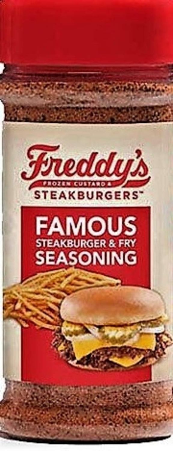 Freddy&#39;s Steakhouse Famous Steakburger and Fry Seasoning 8.5 Oz