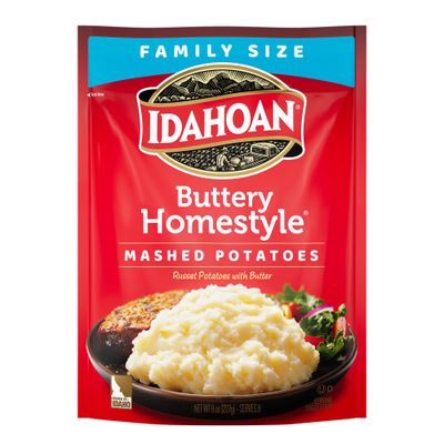 Idahoan Buttery Homestyle Mashed Potatoes, 8 Oz