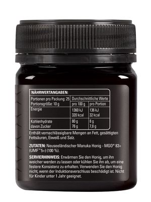 Comvita Certified UMF 5+ (MGO 83+) Raw Manuka Honey, Non-GMO Superfood for Daily Wellness, 8.8 oz