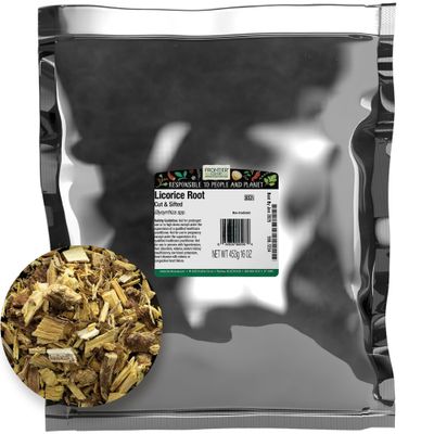Frontier Co-op Cut &amp; Sifted Licorice Root 1lb