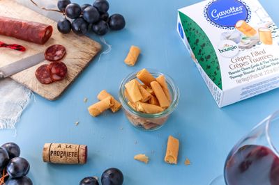 Gavottes French Boursin Cheese Filled Mini Crispy Crepes | Crepe Crackers with Boursin Garlic &amp; Herb Cheese Filling | Gavottes Ready to Eat Crispy Crepes Snack From France (1 Pack of 2.12oz/60g)