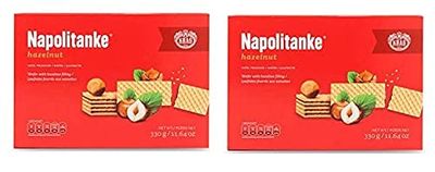 Kras Napolitanke Hazelnut Wafers, Croatia, Pack of 2, 420g14.8 oz