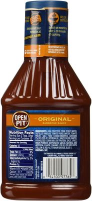 Open Pit Original BBQ Sauce, 18 Oz (Pack of 3)