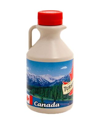 Turkey Hill Premium Canadian Quebec Gold Medal Maple Syrup Grade A Robust Dark 16.9 Fl Oz Jug