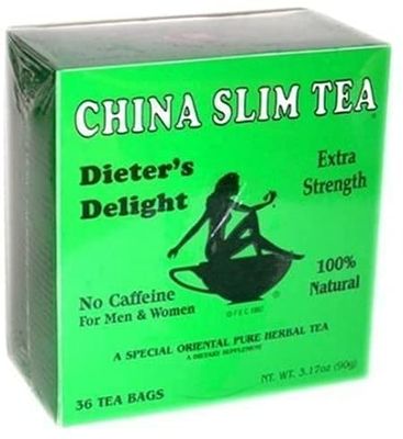 China Slim Dieter&#39;s Tea Delight, Large 3.17oz/90g, 36-Count Pack of 1)