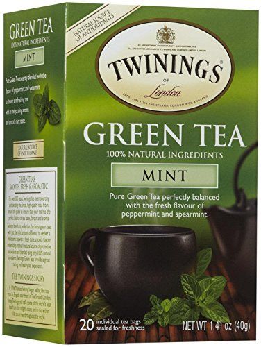 Twinings Mint Green Tea - 20 Count (Pack of 1)