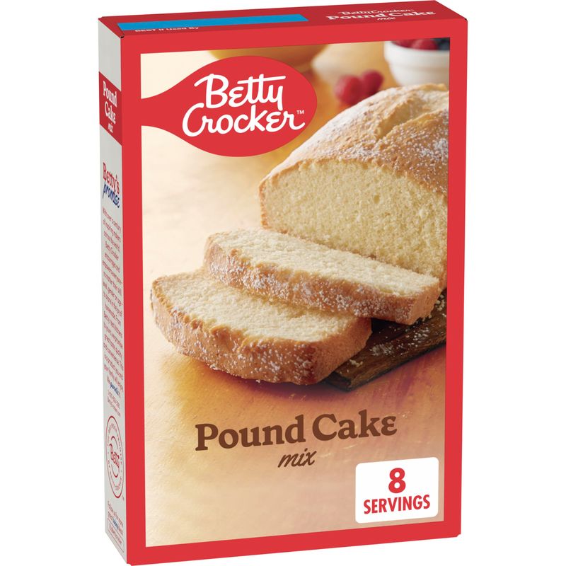 Betty Crocker Pound Cake Mix, 16 oz. (Pack of 12)