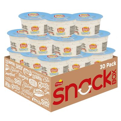 Lay&#39;s Dip Cups, Creamy Ranch, 3.7 Ounce (Pack of 30)