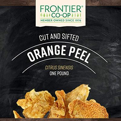 Frontier Co-op Cut &amp; Sifted Orange Peel 1lb