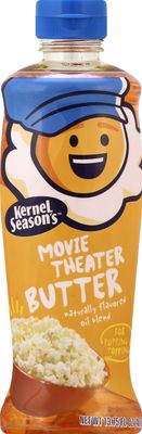 Kernel Seasons Oil Popping &amp; Topping 0 Movie Theater Butter, 13.75 OZ