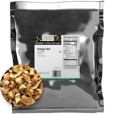 Frontier Co-op Cut &amp; Sifted Orange Peel 1lb