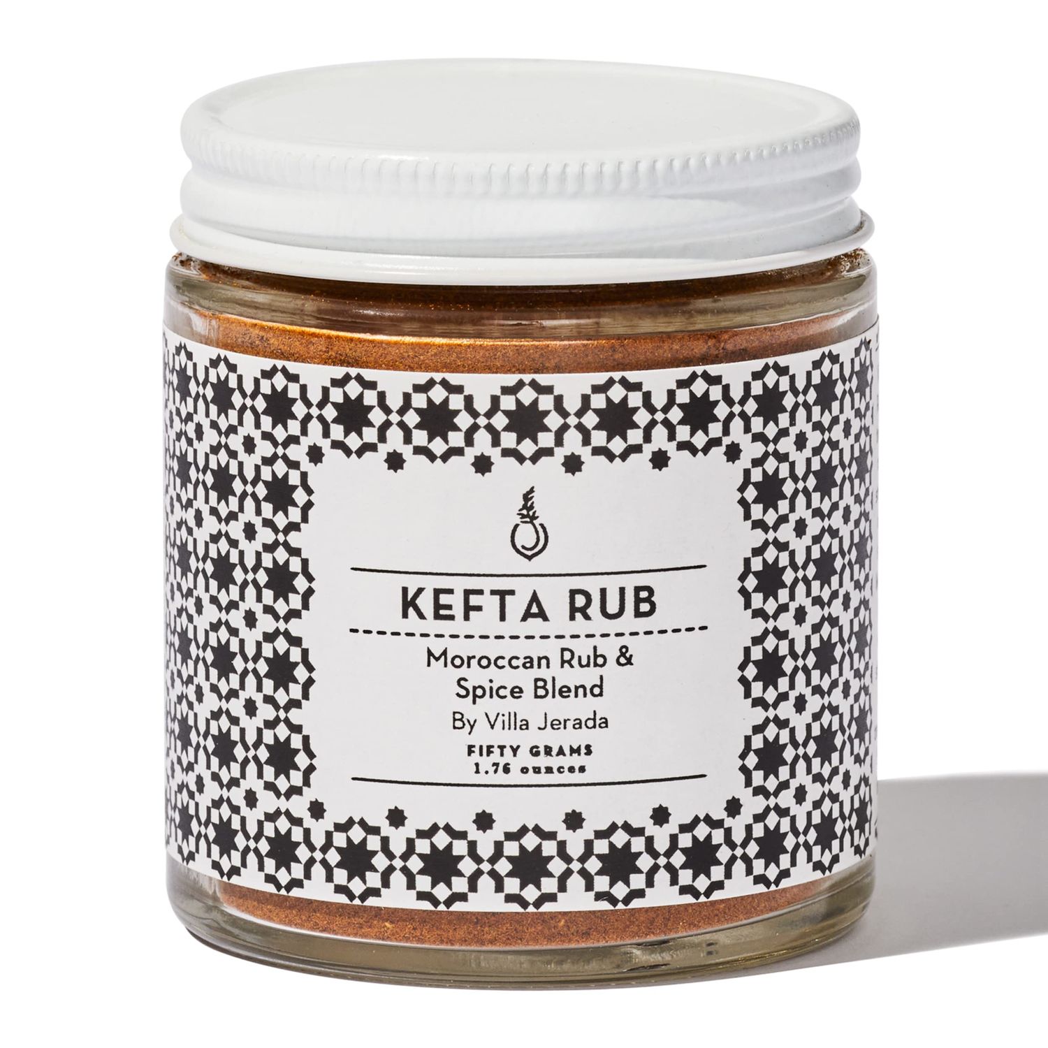 Villa Jerada, Moroccan Kefta Rub &amp; Spice Seasoning Mix Blend, Use on Eggs, Shakshuka, Kofta, Braises &amp; Grills, 1.76 oz (Pack of 1) (KEFTA RUB - 1 JAR *)