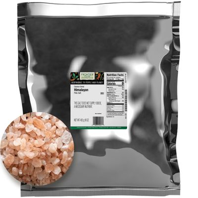 Frontier Co-op Himalayan Pink Salt, Coarse Grind 1lb