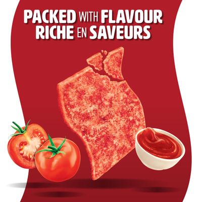 Christie Crispers Ketchup Crackers, 145g/5.1 Ounce, Bag, Imported from Canada}