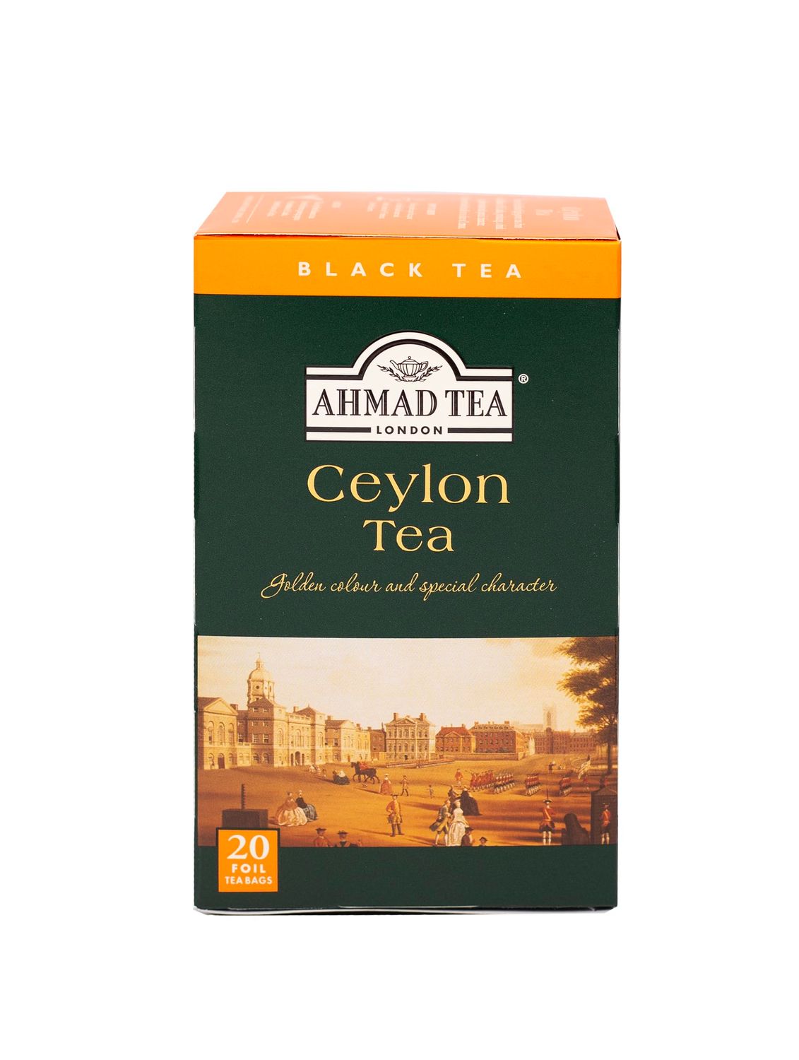 Ahmad Tea Black Tea, Ceylon Teabags, 20 ct (Pack of 6) - Caffeinated &amp; Sugar-Free