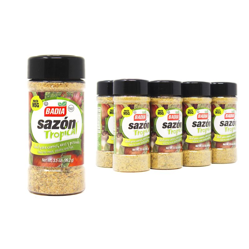 Badia Sazn Tropical, 3.5 Oz (Pack Of 8)