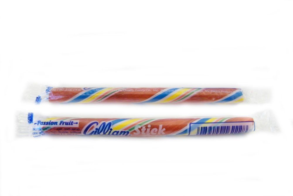 Gilliam, Passion Fruit Candy Sticks, 80 Count Box