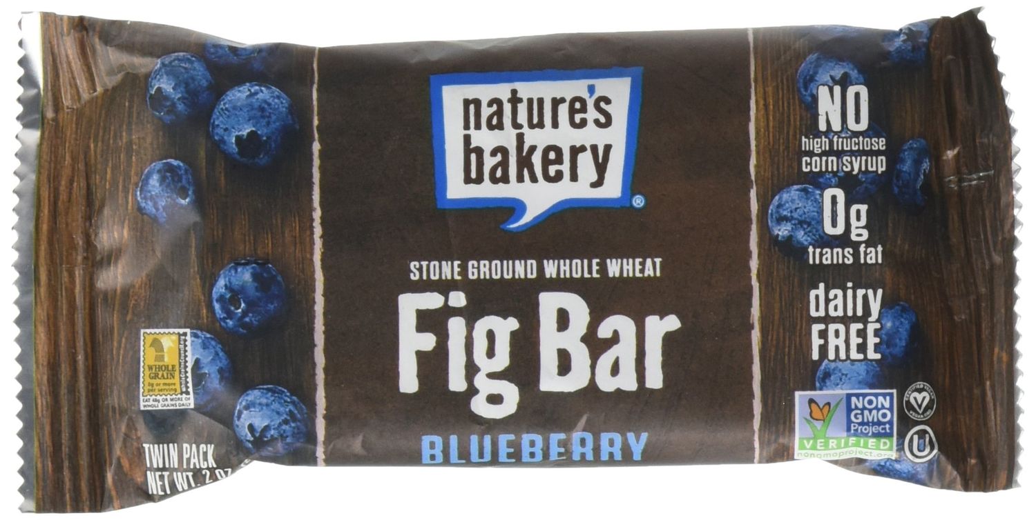 Nature&#39;s Bakery Fig Bar, Blueberry, 2 oz