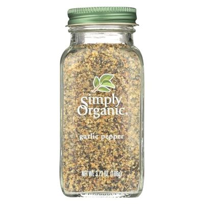 Simply Organic Garlic Pepper, 3.73 oz (106 g)