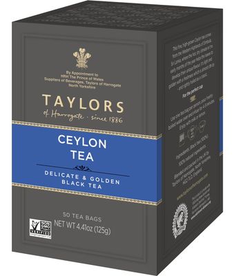 Taylors of Harrogate Pure Ceylon, 50 Teabags