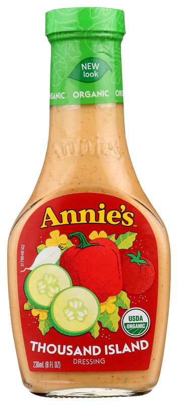 Annies Homegrown Organic Thousand Island Dressing, 8 Ounce