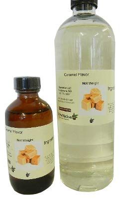 TTB Caramel Flavoring - TTB-Approved Sugar Free Flavoring for Brewing - Baking - Beverages - Ice Cream - Fillings - Non-GMO - Kosher - Vegan - 16 oz