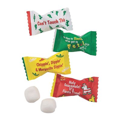 Fiesta Buttermints - Cactus, Chile&#39;s, Sombreros (108 pieces - 14 oz) Individually Wrapped