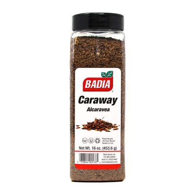 Badia Caraway Seeds Whole, 16 Ounce