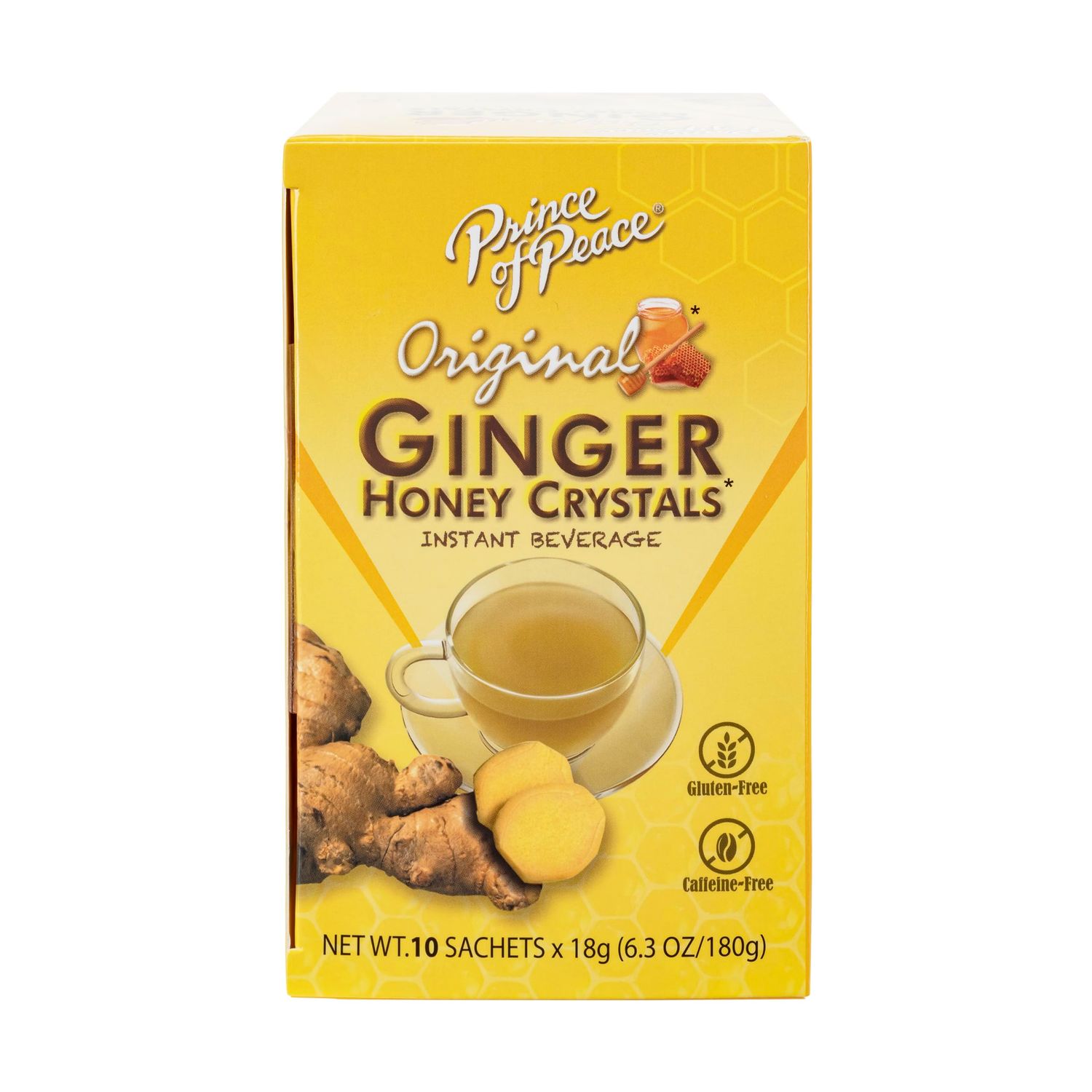 Prince of Peace Instant Ginger Honey Crystals (10ct)
