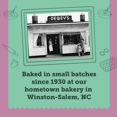 Moravian Cookie Gift Tube Collection by Dewey's Bakery | Classic Sugar, Tripple Ginger &amp; Meyer Lemon Moravian Cookie Thins | Gift Basket, Bakery Gifts, Graduation | (Pack of 3)